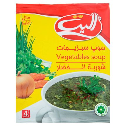 سوپ سبزیجات نیمه آماده 75 گرمی الیت
