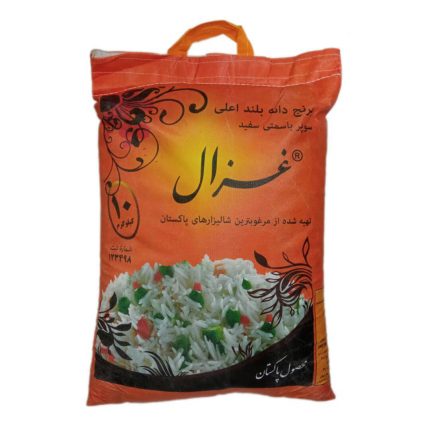 برنج پاکستانی 10کیلویی غزال سوپر