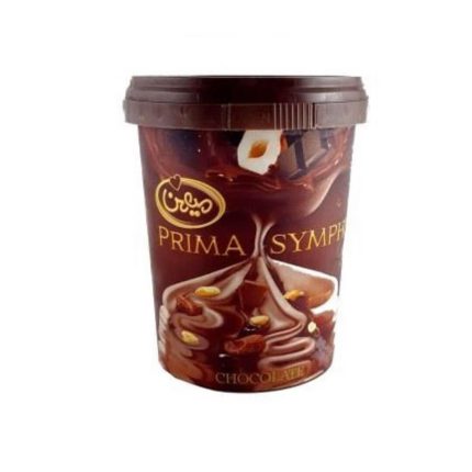 بستنی پریما سمفونی شکلات 350گرمی میهن
